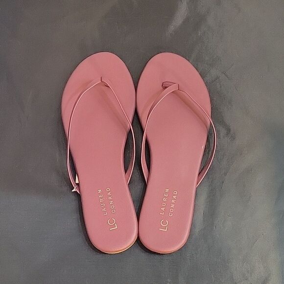 BRAND NEW LC LAUREN CONRAD HONEY WOMEN'S FLIP-FLOP SANDAL - Picture 7 of 12